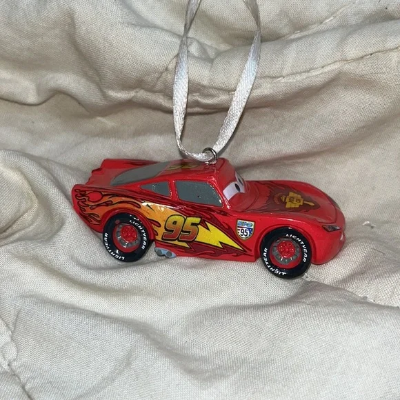 Disney Cars original ornament 2009 in excellent condition LIGHTING MCQUEEN - Picture 2 of 7